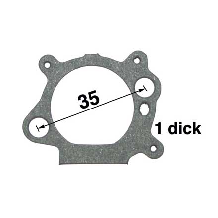 Tesnenie vzduchového filtra pre Briggs a Stratton -  272653