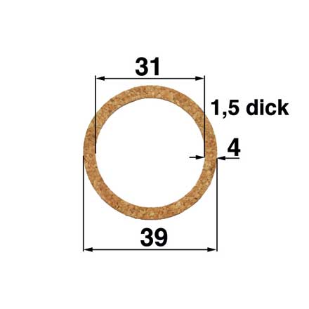 Tesnenie misky plaváka pre Briggs a Stratton - 68477, 69219, 692190