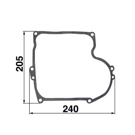Tesnenie kľukovej skrine pre Briggs a Stratton - 270808, 271702