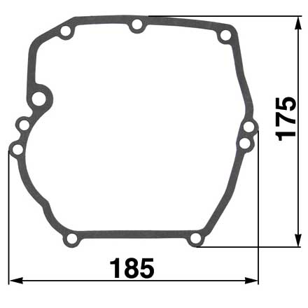 Tesnenie 692232, 272198 bloku motora pre Briggs a Stratton