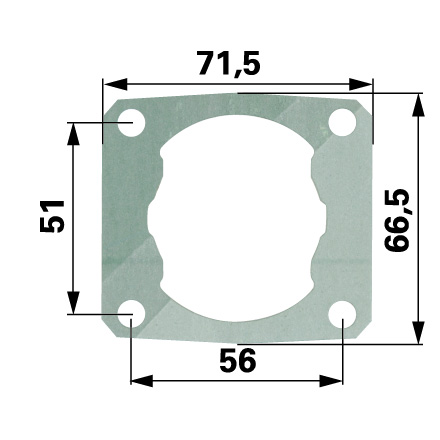 Tesnenie valca 41280292300 pre Stihl FS400, FS450, FS480, SP400, SP450, SP451, SP481, FR350, FR450