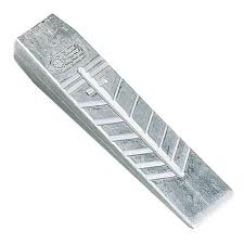 Hliníkový klin 1050 g vrúbkovaný