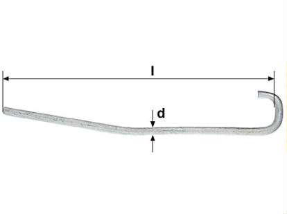 Prevliekacia ihla D 7-10 pre úväzok