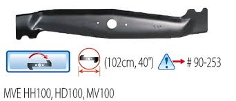 Nôž pre Etesia MVE HH100, HD100, MV100