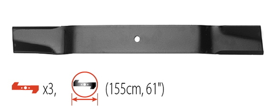 91-547 Nôž pre Grasshopper 155 cm - 61”
