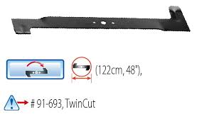 91-728 Žací nôž pre Twin Cut pravý