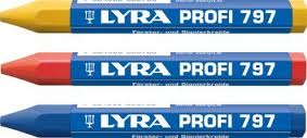 Krieda lesnícka LYRA biela bal. (12ks)