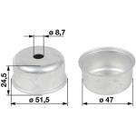Kryt plaváka karburátora 398191, 493640 pre Briggs Stratton - Modely 128702-128712, 129702-129787...