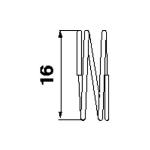 Pružina membrány karburátora 260455, 692206 pre Briggs Stratton - Modely 80901-81996...