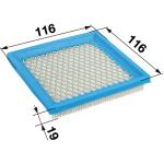 Filter 399877S, 399877 pre Briggs a Stratton Quantum, 3,5 HP motory