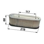 Filter 399806S, 399806, 491519 pre Briggs a Stratton 10-12 HP vertikálne motory