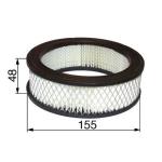 Vzduchový filter okrúhly Kohler pre Tecumseh - Modely HH100, HH120, OH140, VH100