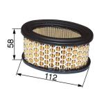 Vzduchový filter 33268 pre Tecumseh - Modely HM70, H80, HM80, HM100, TVM195, HXL840, VM80