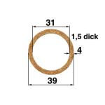 Tesnenie misky plaváka pre Briggs a Stratton - 68477, 69219, 692190