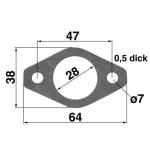 Tesnenie sania pre Briggs a Stratton - 270684