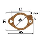 Tesnenie vzduchového filtra pre Briggs a Stratton - 271840, 272296