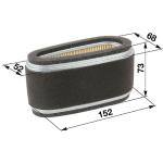 Filter 11013-2110, 11013-2141 pre Kawasaki, M97211 John Deere