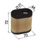 Vzduchový filter oválny pre Tecumseh - LEV100 - LEV120, LV, OVRM65, OVRM105, TVS115, TVS120, Centura