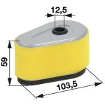 Filter 11029-2002, 11013-2120, 11013-2175 pre Kawasaki, John Deere M79451 a Husqvarna 5310012-72