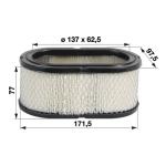 Vzduchový filter pre Toro - 2 taktné motory
