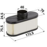 Filter 999990384, 110137049, 110137047 pre Kawasaki FR 651 V, FR 691 V, FR 730 V, FS 481 V
