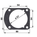 Tesnenie hlavy valca 501512204 pre Husqvarna 61, 66, 266, 268, 268S, 268K, 272