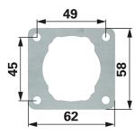 Tesnenie valca 41400292300 pre Stihl FS38, FS45, FS46, FS55, FS75, FS80, FS85T, FS85R