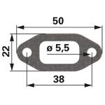 Tesnenie výfuku 41191490600 pre Stihl FS160, FS180, FS220, FS280, FS290, FR220