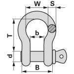 Vysoko-pevnostný strmeň OMEGA 5/8 Cól Ø 19 mm
