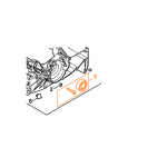 č.5 Ložisko ľavé 1142 007 1001 pre Stihl MS462, MS462 C