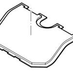 Vzduchový filter 165173010 pre Dolmar PS-35, PS-35 C, PS-35 TLC, PS-35 C TLC, Makita EA3500S, EA3501