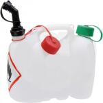 Kombinovaný kanister 5,5 - 3 Litre, priehľadný plastový