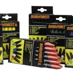 Lesnícka krieda NORDFOREST modrá 12 ks