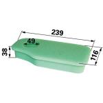 Predfilter 270843S, 270843 Briggs a Stratton 10, 11 HP vertikálne motory