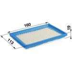 Filter 397795S, 397795, 395027 pre Briggs a Stratton 3.5 - 4HP série Max