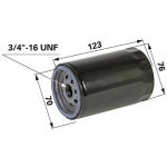 Olejový filter 277233S, 277068 pre Kohler K 662, LV 675, CH 18, CV 22, CV 25, CV 26, CV 740, CV 745