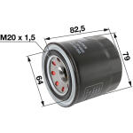 Olejový filter W21ESO1600, HH16032093, HH16032090, 1627132090 pre Kubota B 3030, F 2400