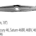 Žací nôž 1111042301, 2030432, C13700, 661122401 pre Concord, Dolmar, Stiga