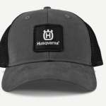 Šiltovka trucker Husqvarna sivá