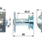Unášač noža 748-04016A, 748-04016 pre MTD SP 460, YM 5518 SP, YM 5519 SPO, 385 SPH, BA 451, GES 45